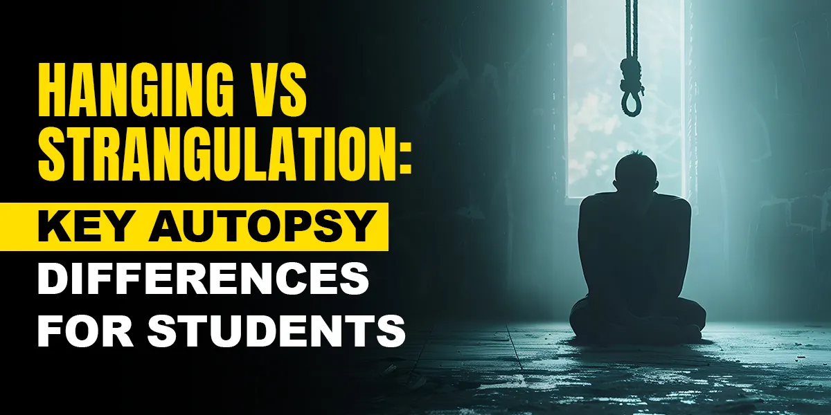 Hanging vs Strangulation: Key Autopsy Differences for Students 