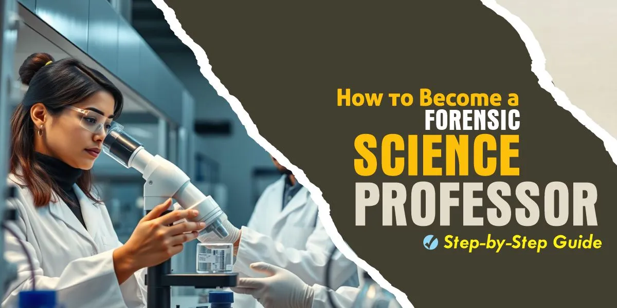 How to Become a Forensic Science Professor: Step-by-Step Guide