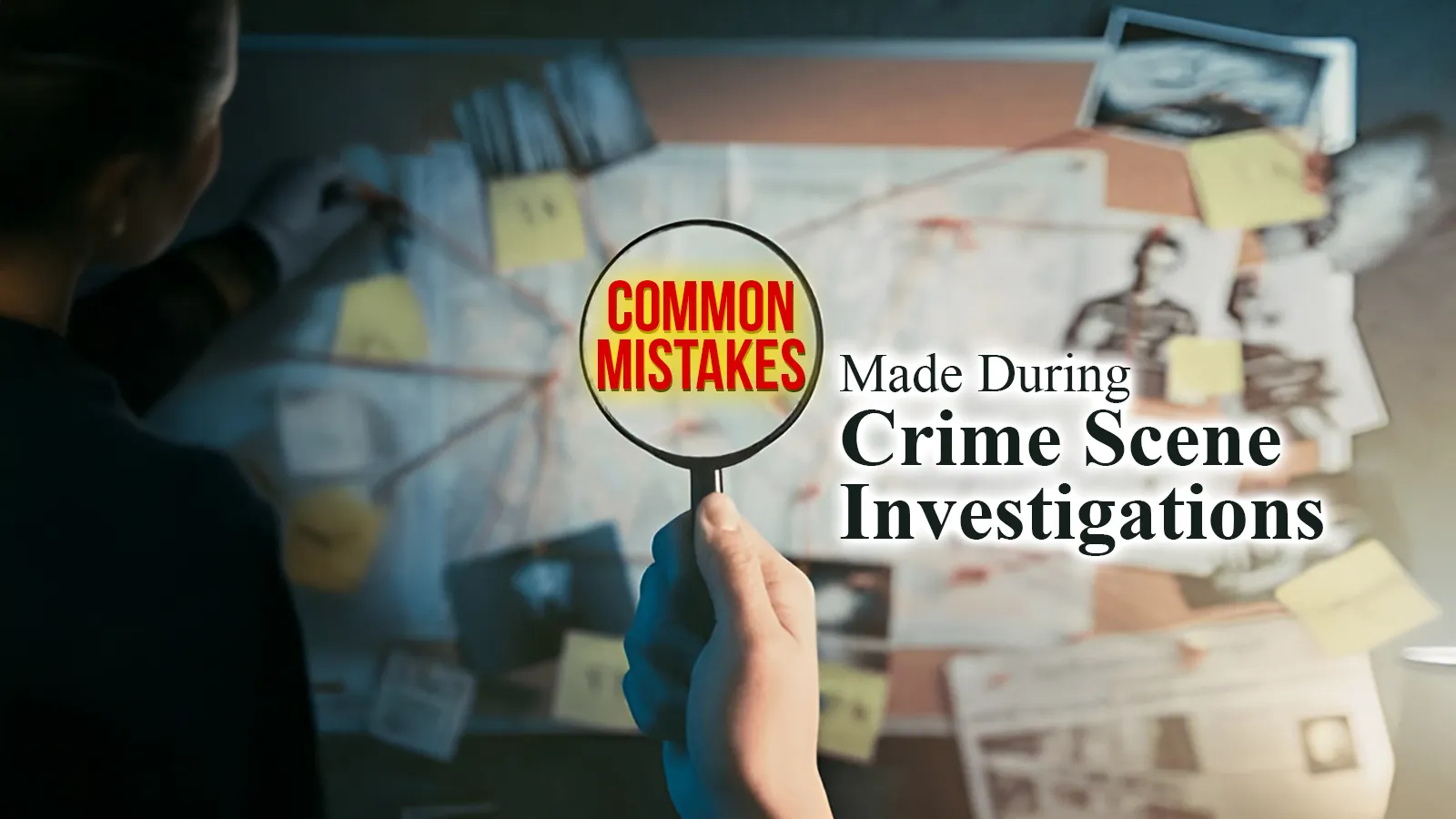 Common Mistakes Made During Crime Scene Investigations