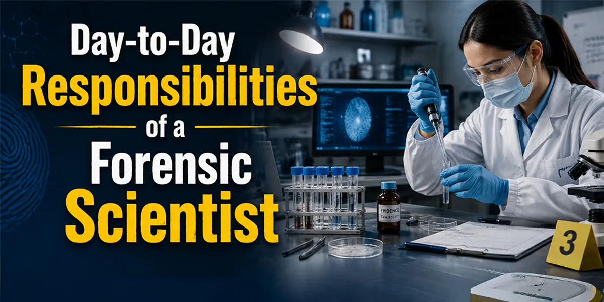 Day-to-Day Responsibilities of a Forensic Scientist