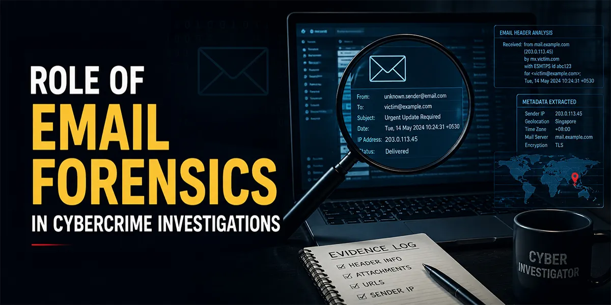 Role of Email Forensics in Cybercrime Investigations