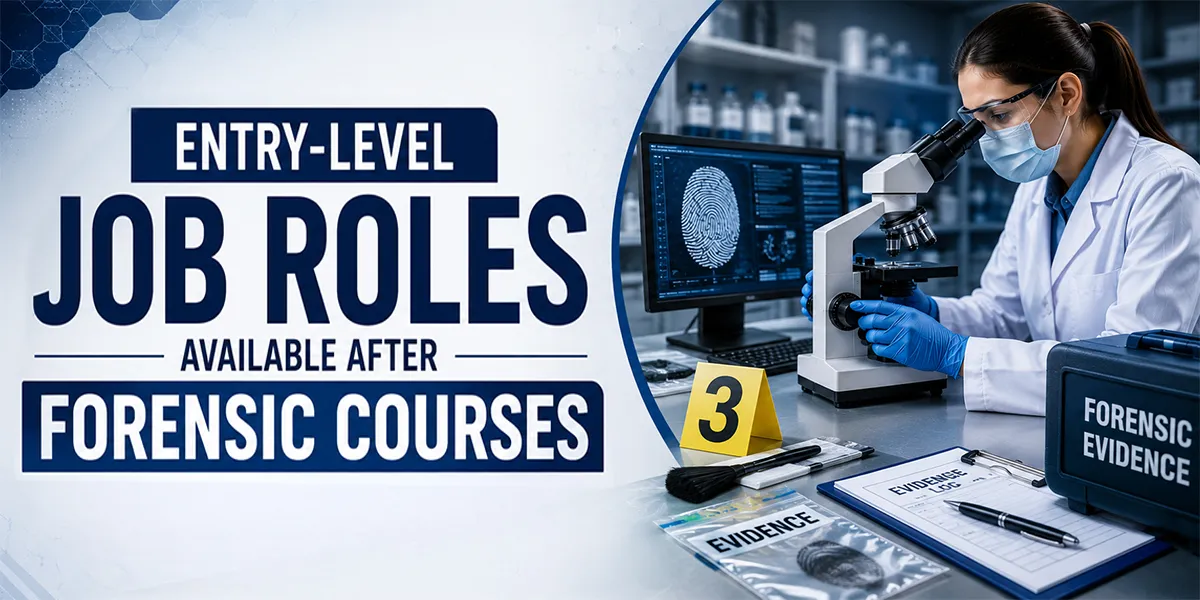 Entry-Level Job Roles Available After Forensic Courses
