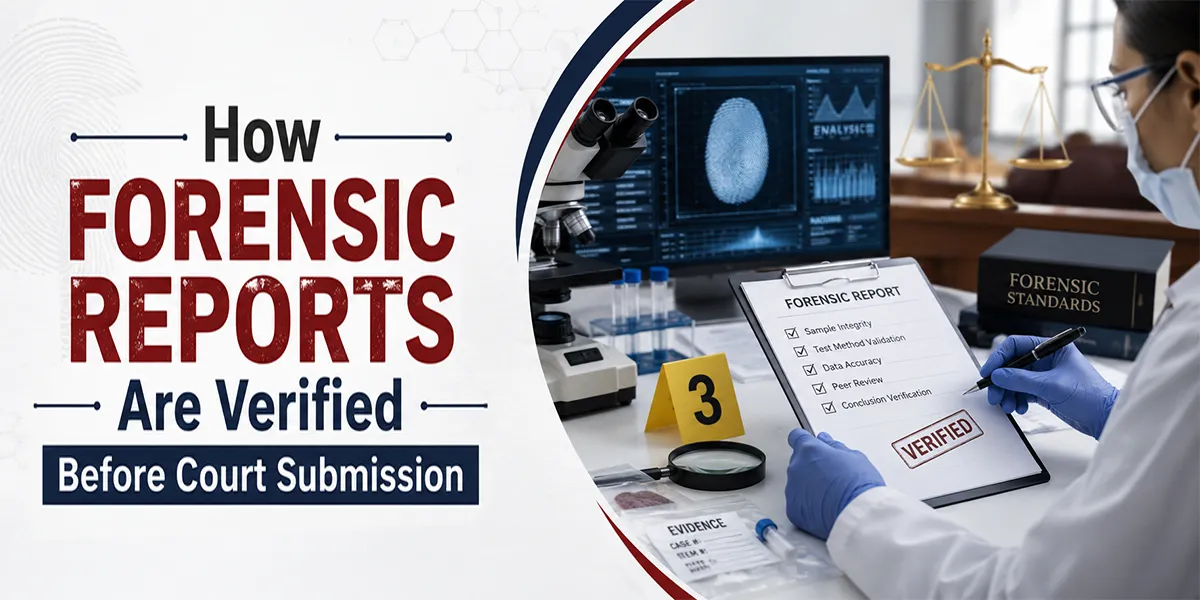 How Forensic Reports Are Verified Before Court Submission