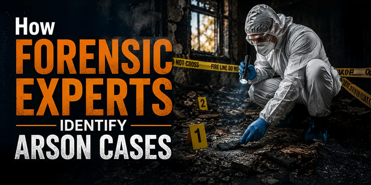 How Forensic Experts Identify Arson Cases