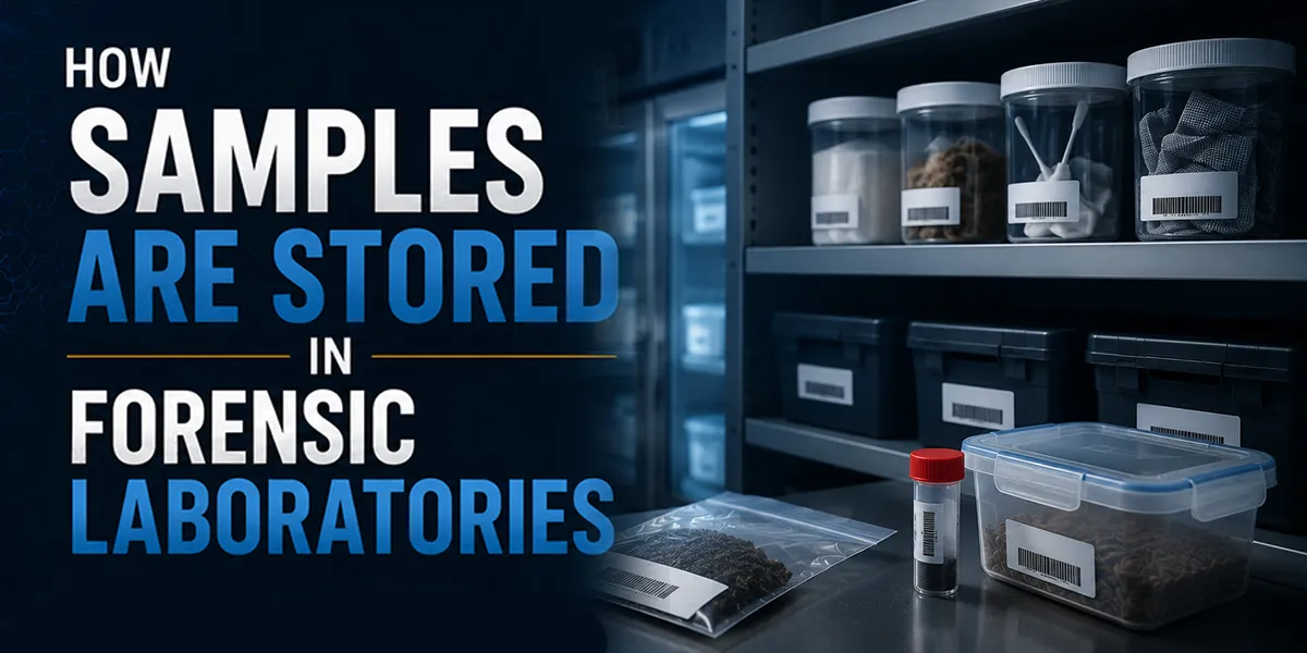 How Samples Are Stored in Forensic Laboratories