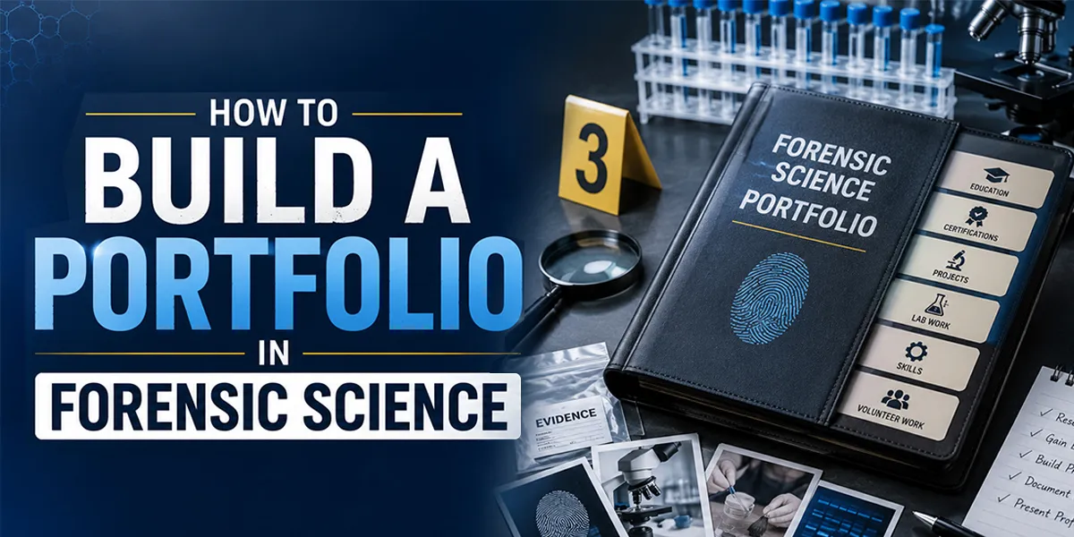 How to Build a Portfolio in Forensic Science