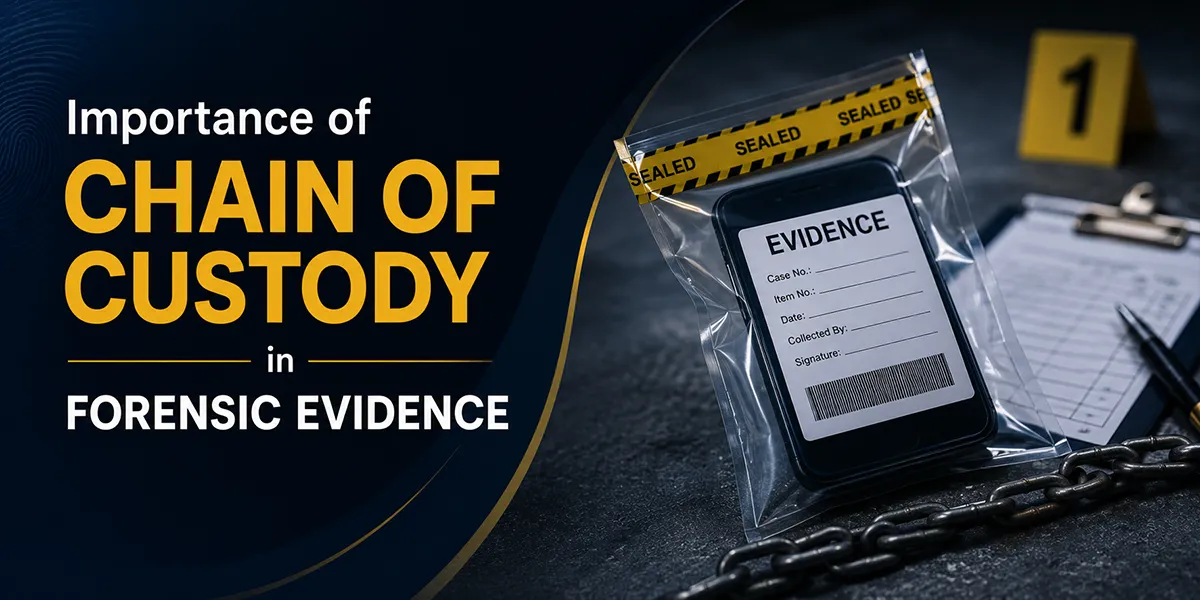 Importance of Chain of Custody in Forensic Evidence 