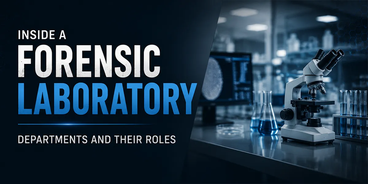 Inside a Forensic Laboratory: Departments and Their Roles