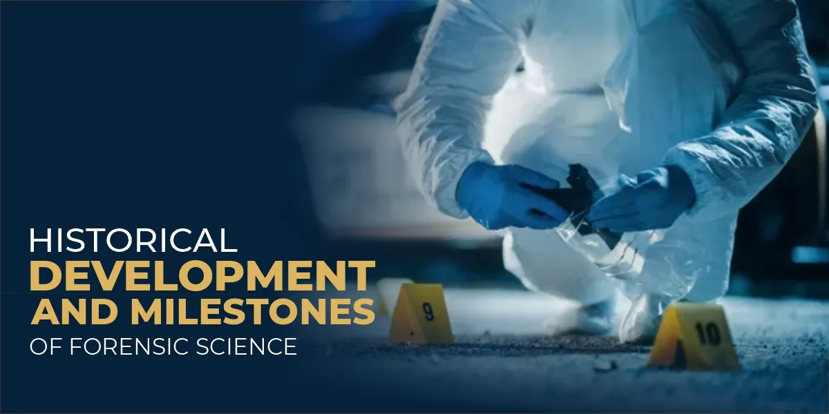 Historical Development and Milestones of Forensic Science