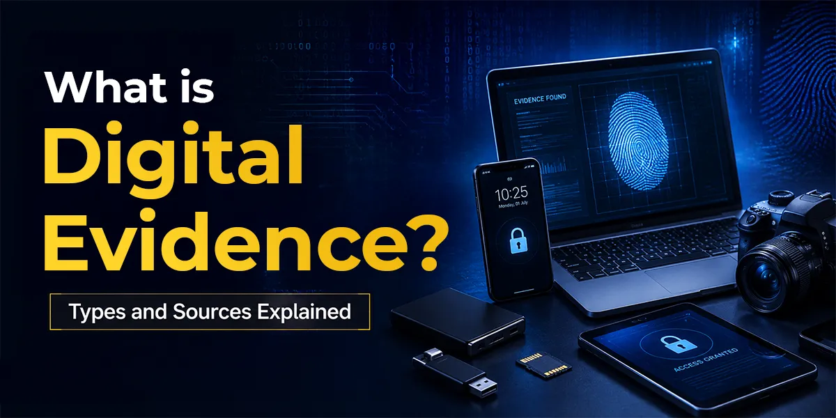 What is Digital Evidence? Types and Sources Explained