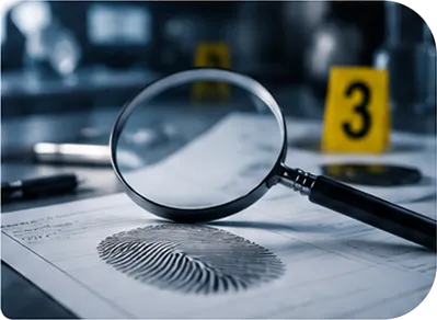 Fingerprint analysis in forensic investigation